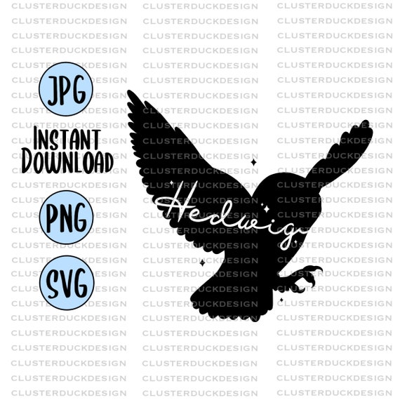 Download Hedwig 2 Harry Potter SVG Design SVG Files for Cricut | Etsy