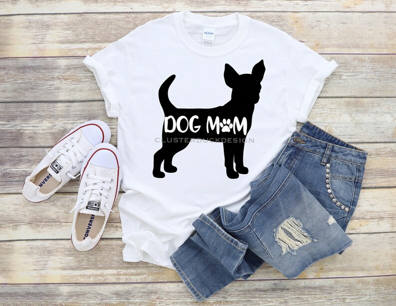 Download Dog Mom Chihuahua 1 SVG Design SVG Files for Cricut | Etsy