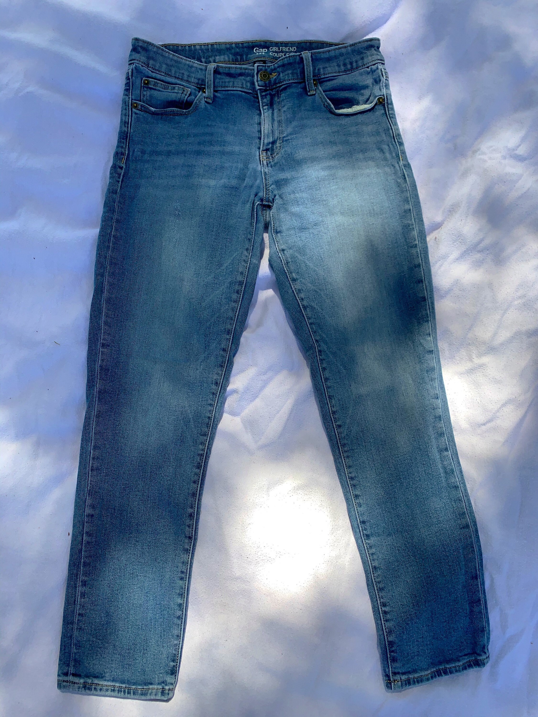 Acrylic Painted Jeans with Daisies Etsy