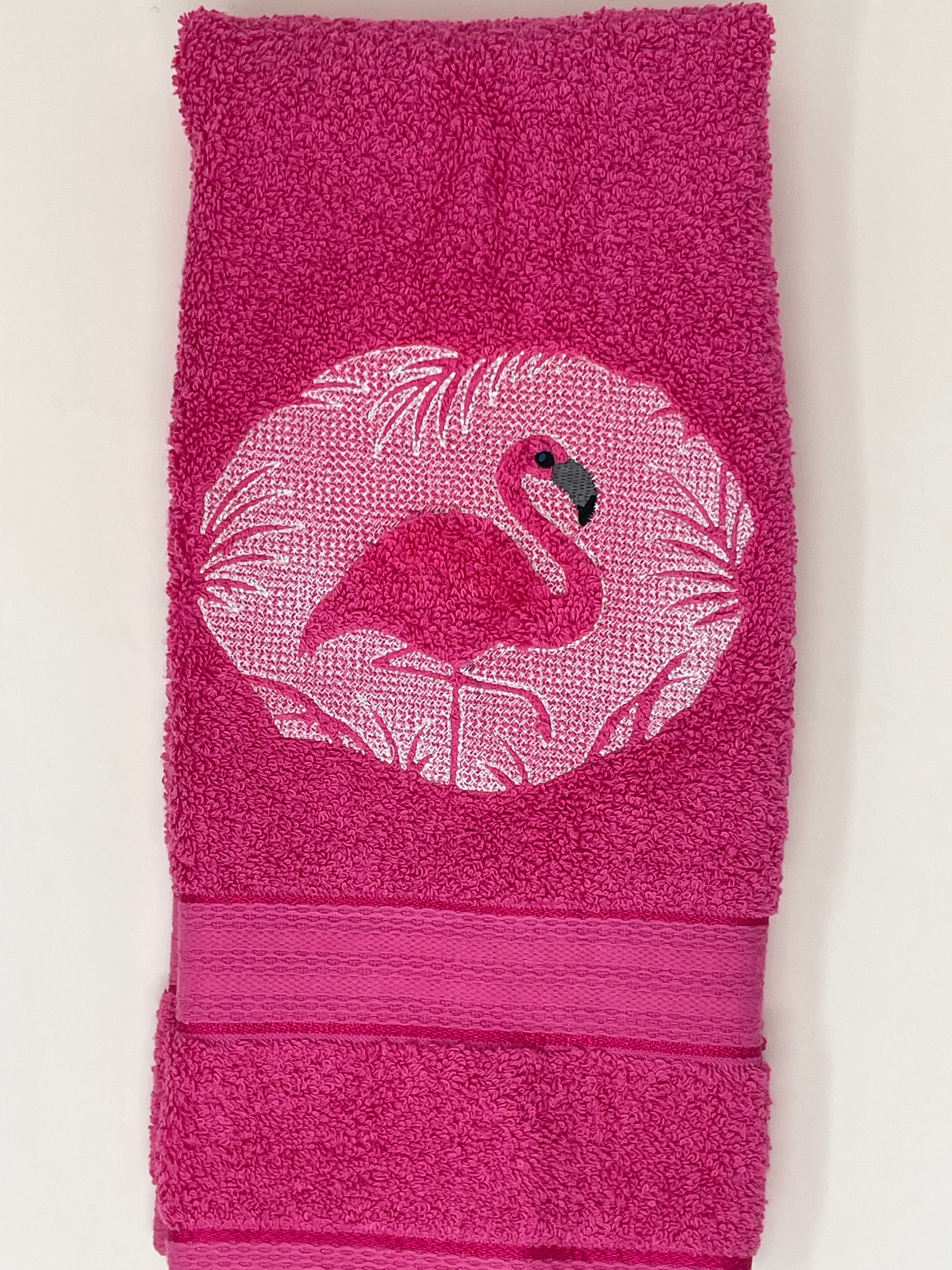 Hot Pink Hand Towel Etsy Ireland