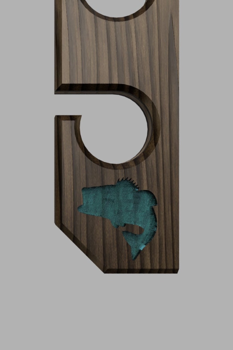 Rack with the CNC inlay