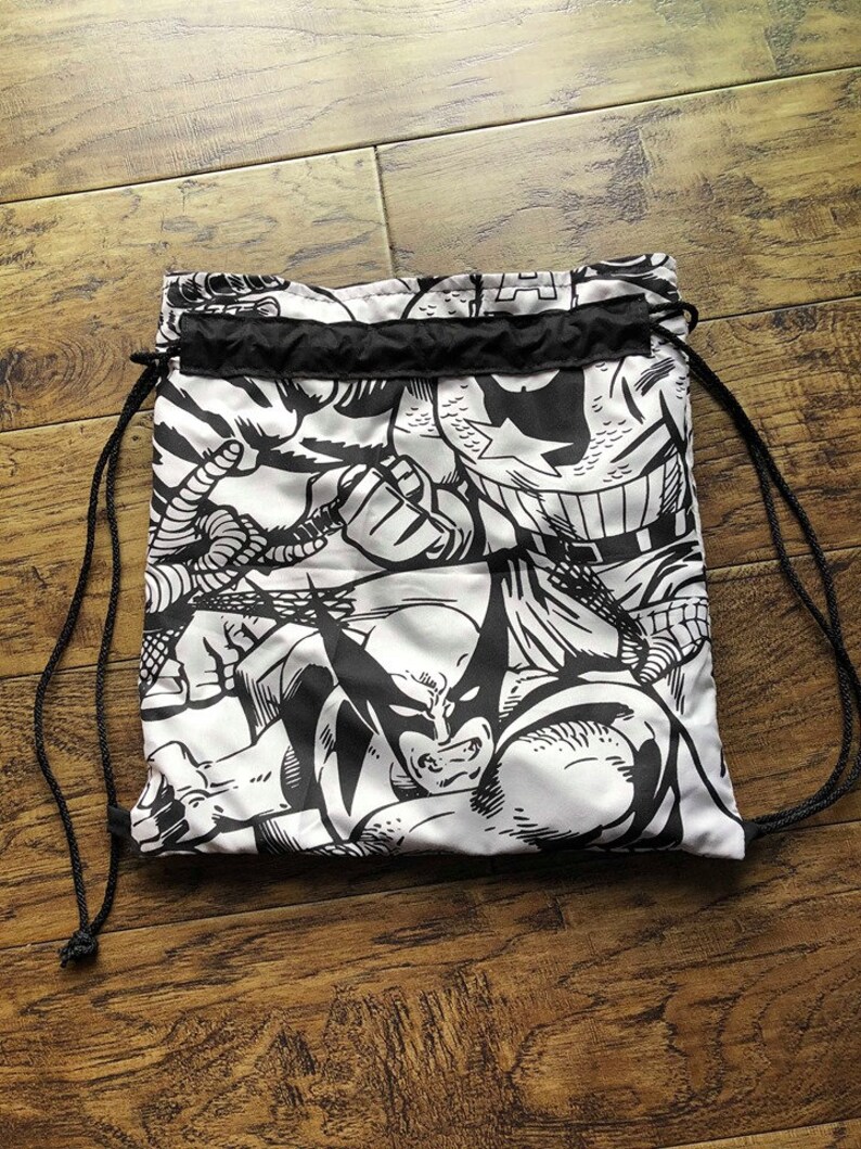 Marvel Comics Drawstring Bag