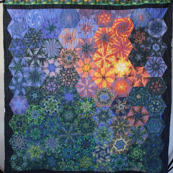 Nature Quilt Etsy