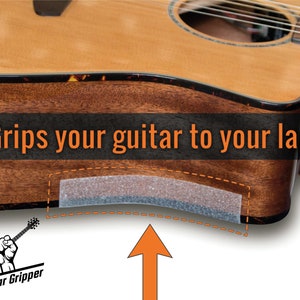 GUITAR GRIPPER Keeps Your Guitar In Its Place While You Rock