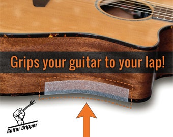 GUITAR GRIPPER Keeps Your Guitar In Its Place While You Rock