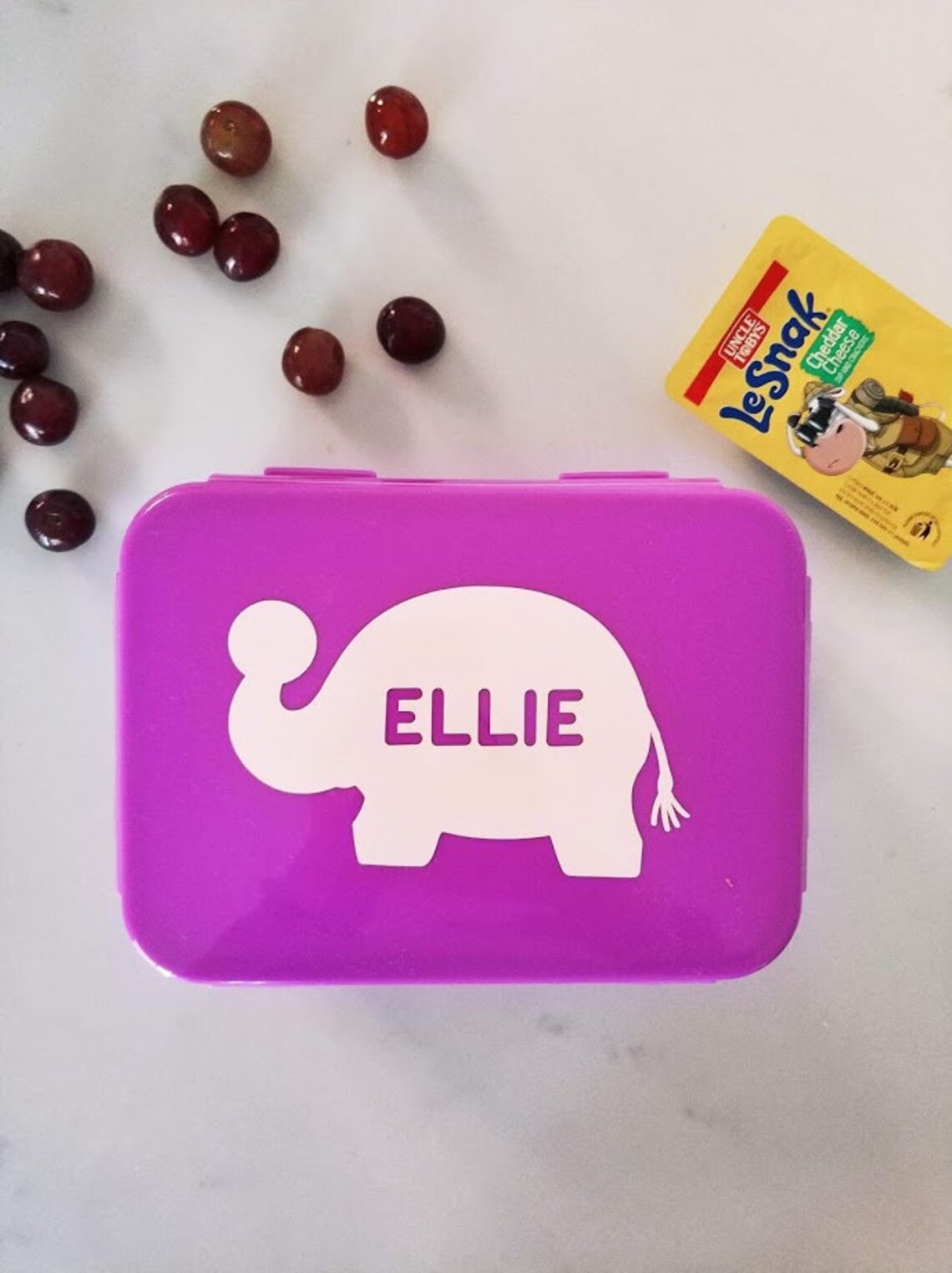 Personalised Lunch Box Name and Image Decal Vinyl Sticker | Etsy