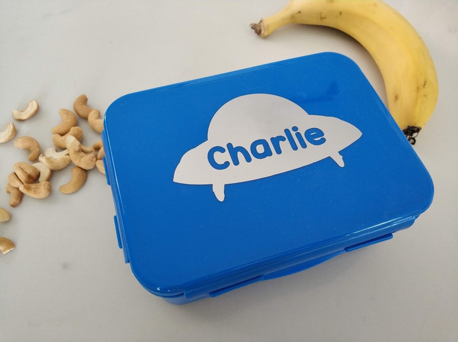 Personalised Lunch Box Name and Image Decal Vinyl Sticker | Etsy
