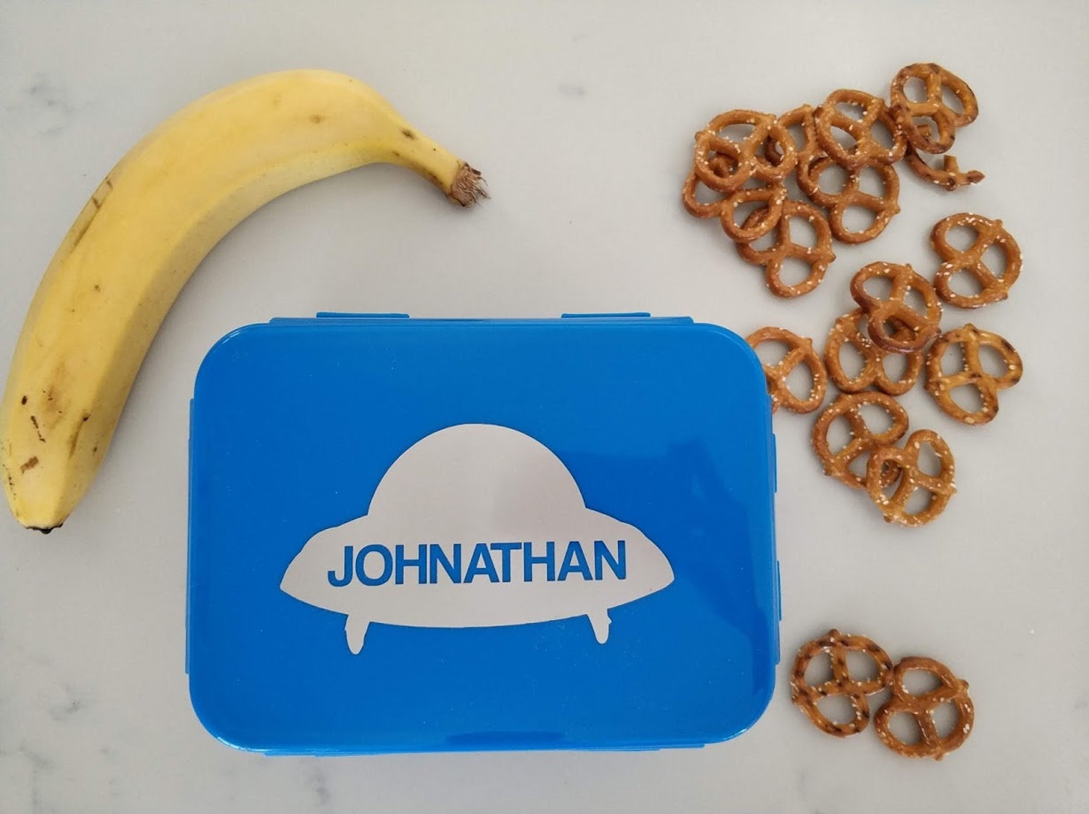 Personalised Lunch Box Name and Image Decal Vinyl Sticker Etsy