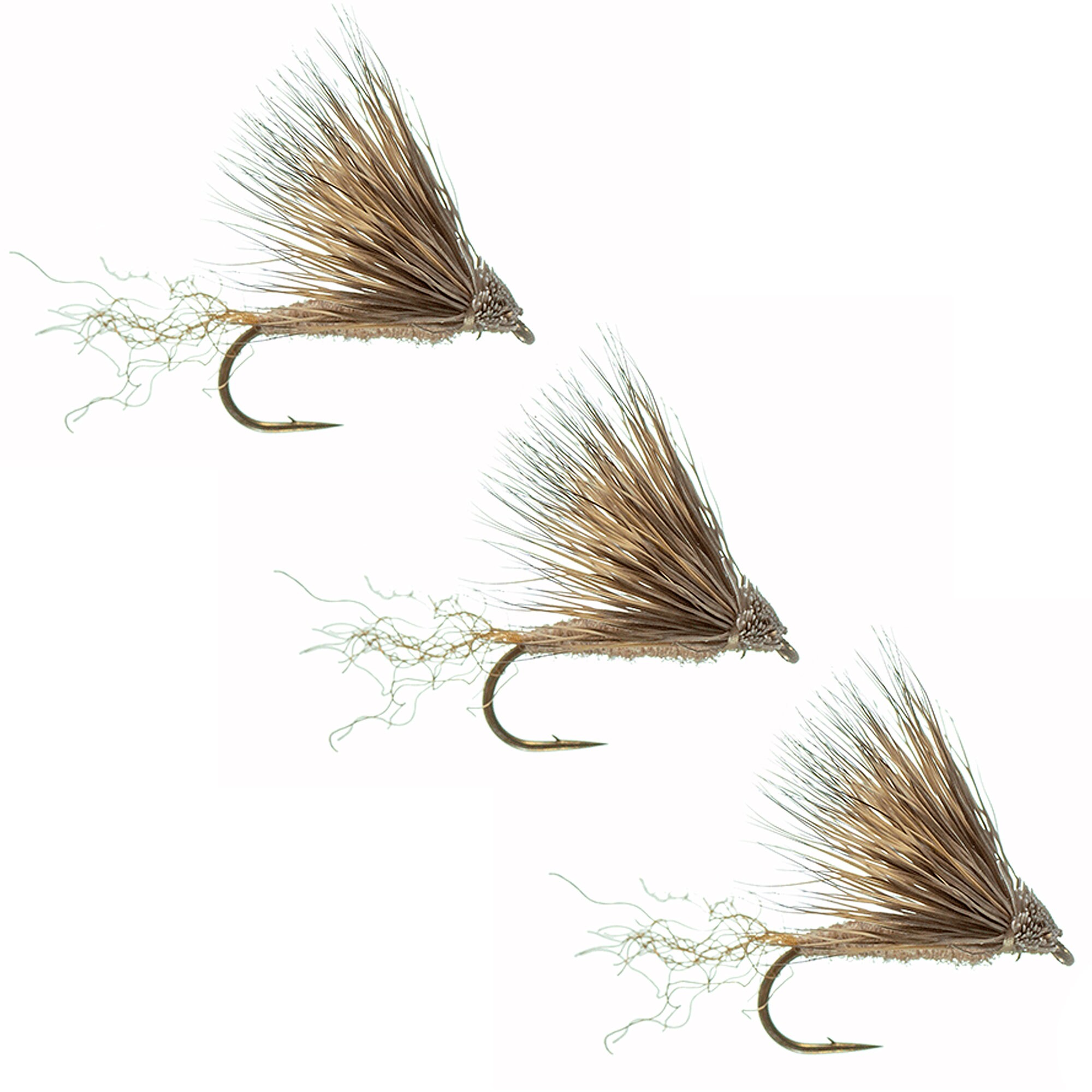 Premium Dry Fly Patterns for Trout X Caddis Dry Flies for Fly Fishing 3  Pack of Flies and Fishing Lures for Fishermen -  Portugal