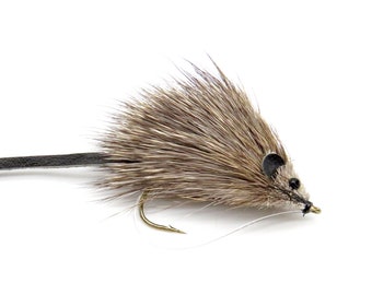 Mouse Fly Pattern Mad Mouse Mouse Fishing Lure Hand Tied Fly