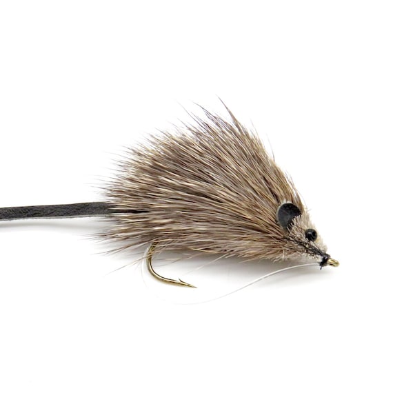 Mouse Fly Pattern Mad Mouse Mouse Fishing Lure Hand Tied Fly