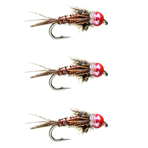 Pink Tungsten Pheasant Tail Fly Pattern Nymph Fly Fly Fishing Flies  Pheasant Tail Nymph Fishing Lures for Fly Fishing and Fishermen -   Denmark