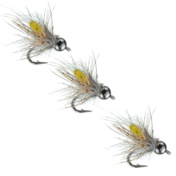 Midge Emerger Fly Pattern Kryptonite Caddis Trout Flies for Fly Fishing  Discount Fly Fishing Flies 3 Pack of Trout Flies -  Canada