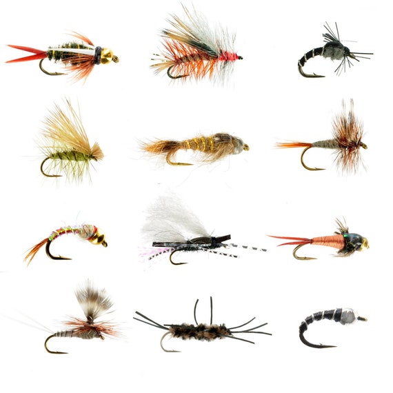 Trout Flies Assortment Fly Fishing Flies Hand Tied Flies for Fishing Trout  Fathers Day Gifts for Men Fly Fishing Gifts -  New Zealand