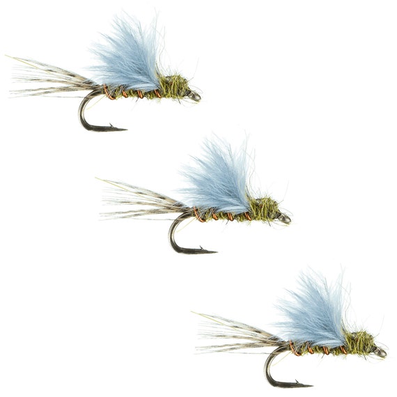 Midge and Emerger Flies RS2 Olive Fly Fishing Flies for Fly Fishing  Discount Flies for Your Fly Box 
