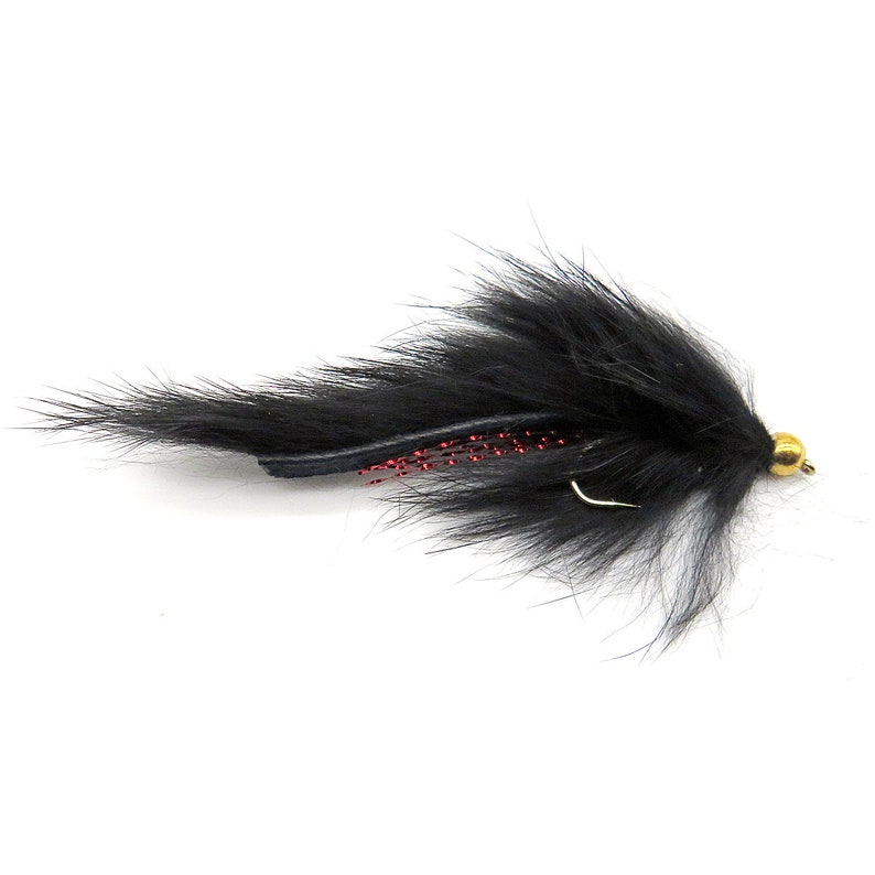 Streamers Bunny Leech Bead Head Streamer Fly Fishing Trout | Etsy