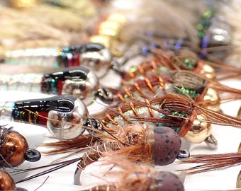 Premium Fly Assortment - Fly Fishing Flies - Hand Tied Flies The Best of the Best - Fathers Day Gifts for Men - Fly Fishing Gifts