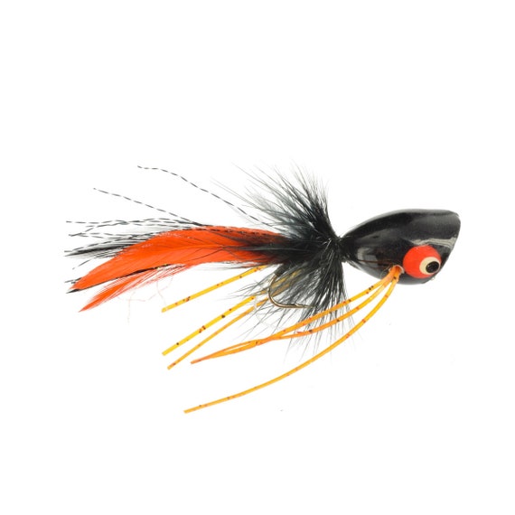 Bass Poppers Hard Popper Halloween Quality Bass Pike Trout & Muskie Fishing  Lure Handmade Lures Fly Fishing Gift for Men -  Canada