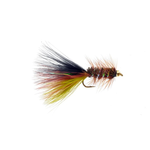 Trout Streamers - Thin Mint - Woolly Bugger Streamer Patterns Hand Tied  Flies - Fathers Day Fishing Dad Gifts - Fisherman Gift