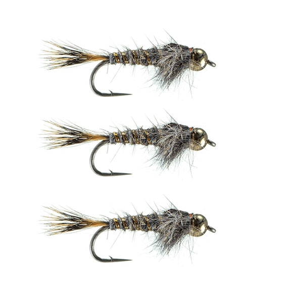 Hare's Ear Nymph Fly Fishing Flies for Trout Beadhead Hare's Ear Fly  Fishing Fly Trout Flies 3 Pack of Premium Fishing Lures -  Canada