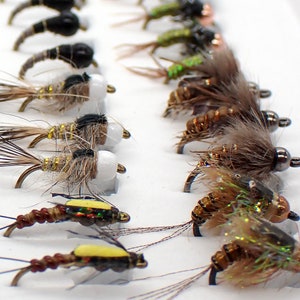 Trout Flies Assortment Fly Fishing Flies Hand Tied Flies for Fishing Trout Fathers Day Gifts for Men Fly Fishing Gifts image 9