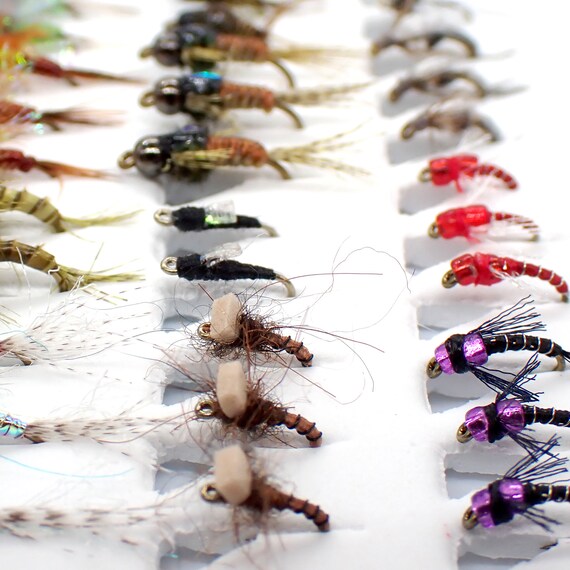 Trout Flies Bubbleback Micro Emerger Fly Fishing Flies Fishing Tackle  Fishing Gifts 3 Pack of Premium Fly Fishing Flies 