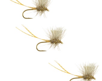 Dry Flies - PMD Masterclass-  Dry Flies for Trout Fishing - Premium Dry Flies for Trout - 3 Pack of Flies and Fishing Lures