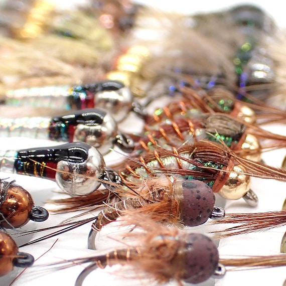 24 piezas Woolly Bugger Streaer – oscas de pesca con osca, ninfa