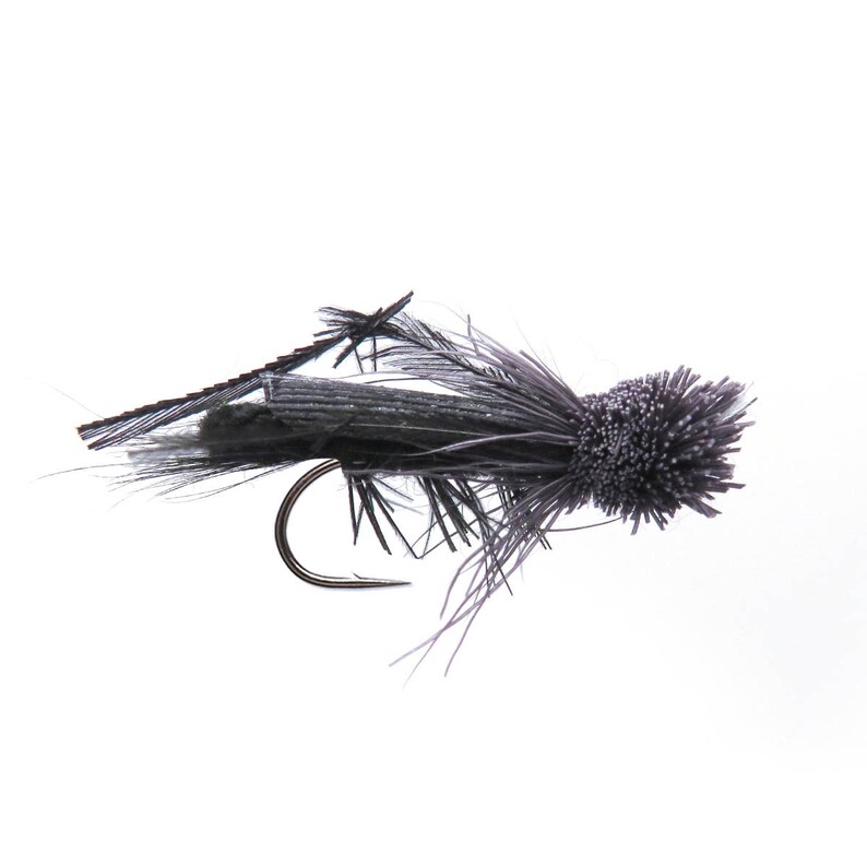 Cricket Fly Pattern Terrestrial Fly Pattern Foam Fly Etsy