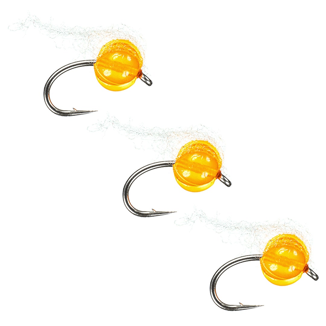 Fly Fishing Egg Patterns Hand Tied Fly Pattern Masterclass Egg Apricot