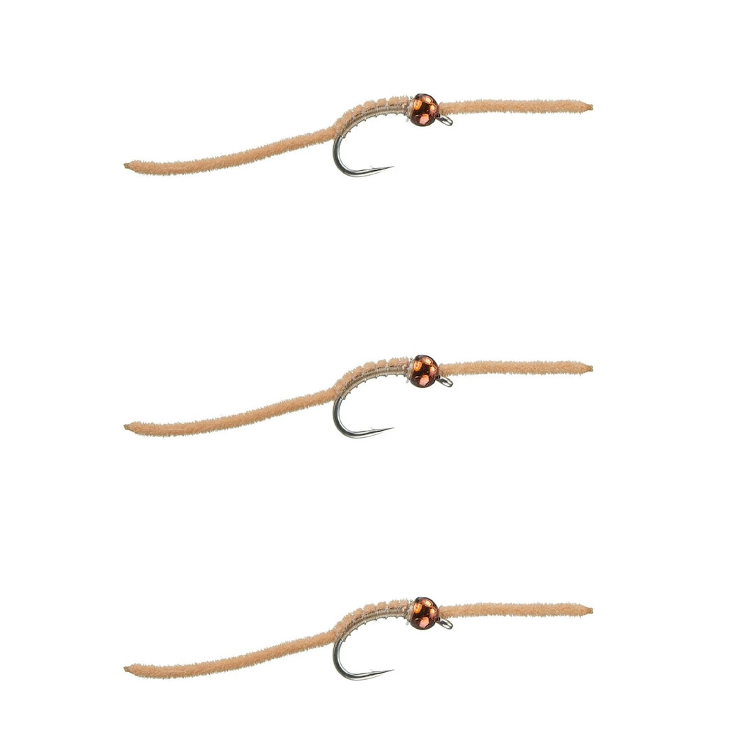 Fly Fishing Indicators For Trout San Juan Worm Flies (Size 14