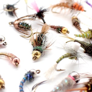 Trout Flies Assortment Fly Fishing Flies Hand Tied Flies for Fishing Trout Fathers Day Gifts for Men Fly Fishing Gifts image 3