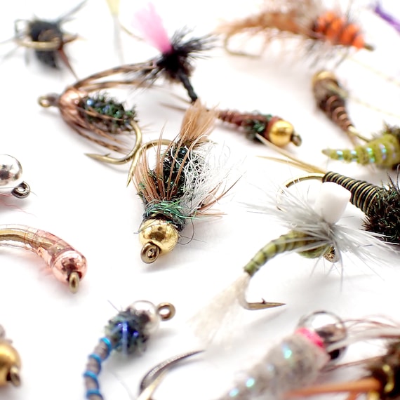 Coffret 12 leurres souples montés pour pêche à la volée Toni Fishing