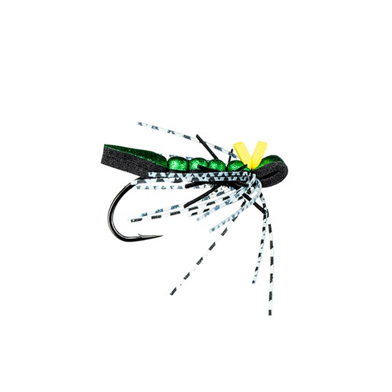 Dragonfly Fly Fishing Pattern - Wiggly Damsel - Dragonflies Fishing Lures -  Fly Fishing Gifts - Premium Flies for Trout and Panfish