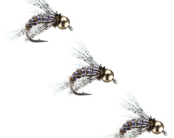 Fly Fishing Flies by Colorado Fly Supply Allstar BOP Bird of Prey Fishing  Fly Nymph Fly Patterns for Trout Flyfisher Gifts 