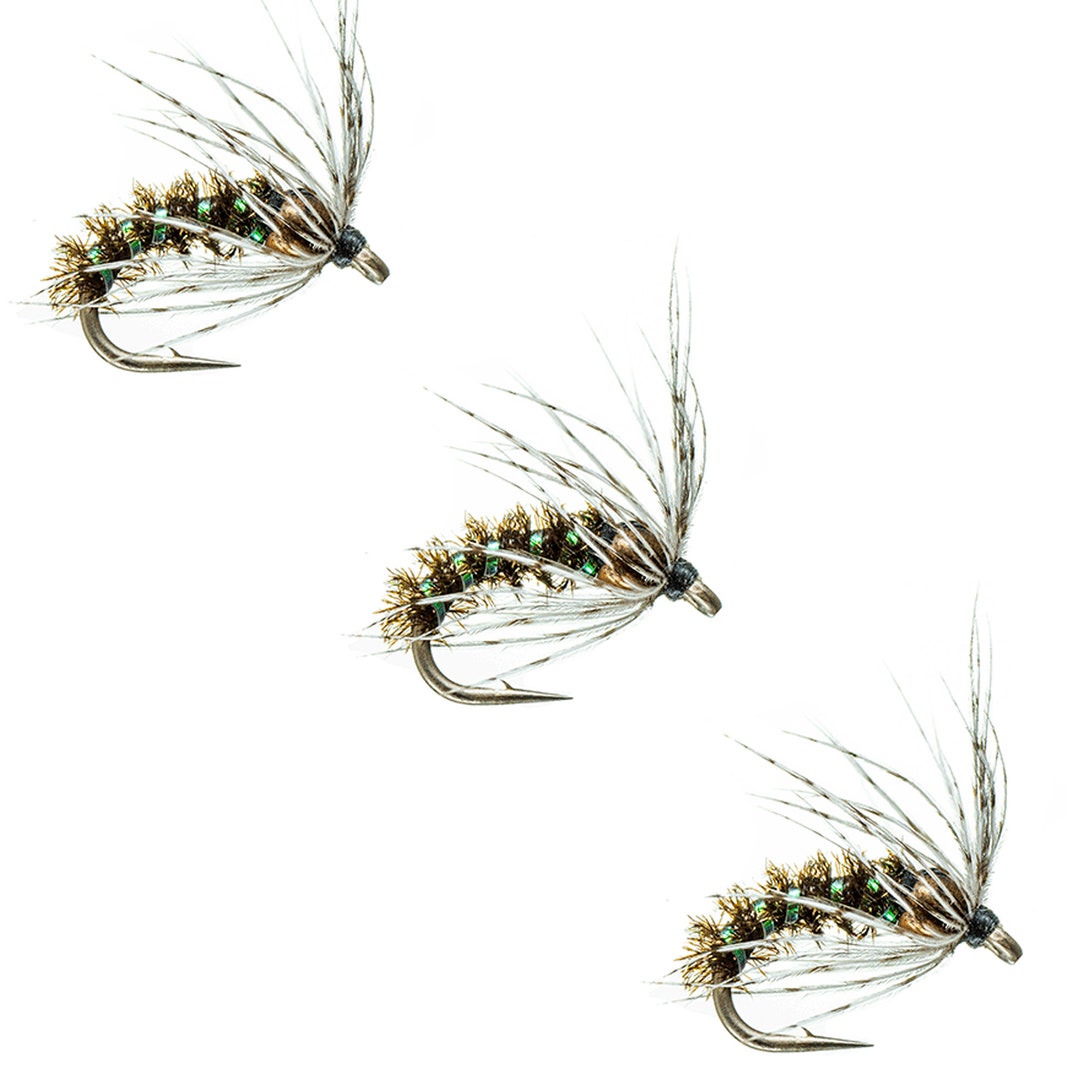 Fly Fishing Flies Holiest Grail Fly Bead Head Tungsten Nymph Fly Hand Tied  Flies Fishing Tackle Fisherman Gift 3 Pack of Flies 