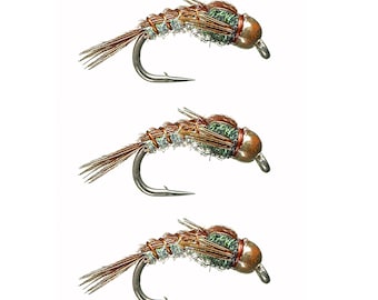 Poppers Pour Pêche à La Mouche - Lot De 10 Leurres Séches/noyés - Pour Black Bass, Truite, Perche