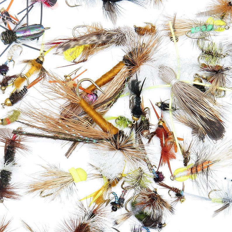 Trout Assortment Fly Fishing Fly Assortment Hand Tied Etsy