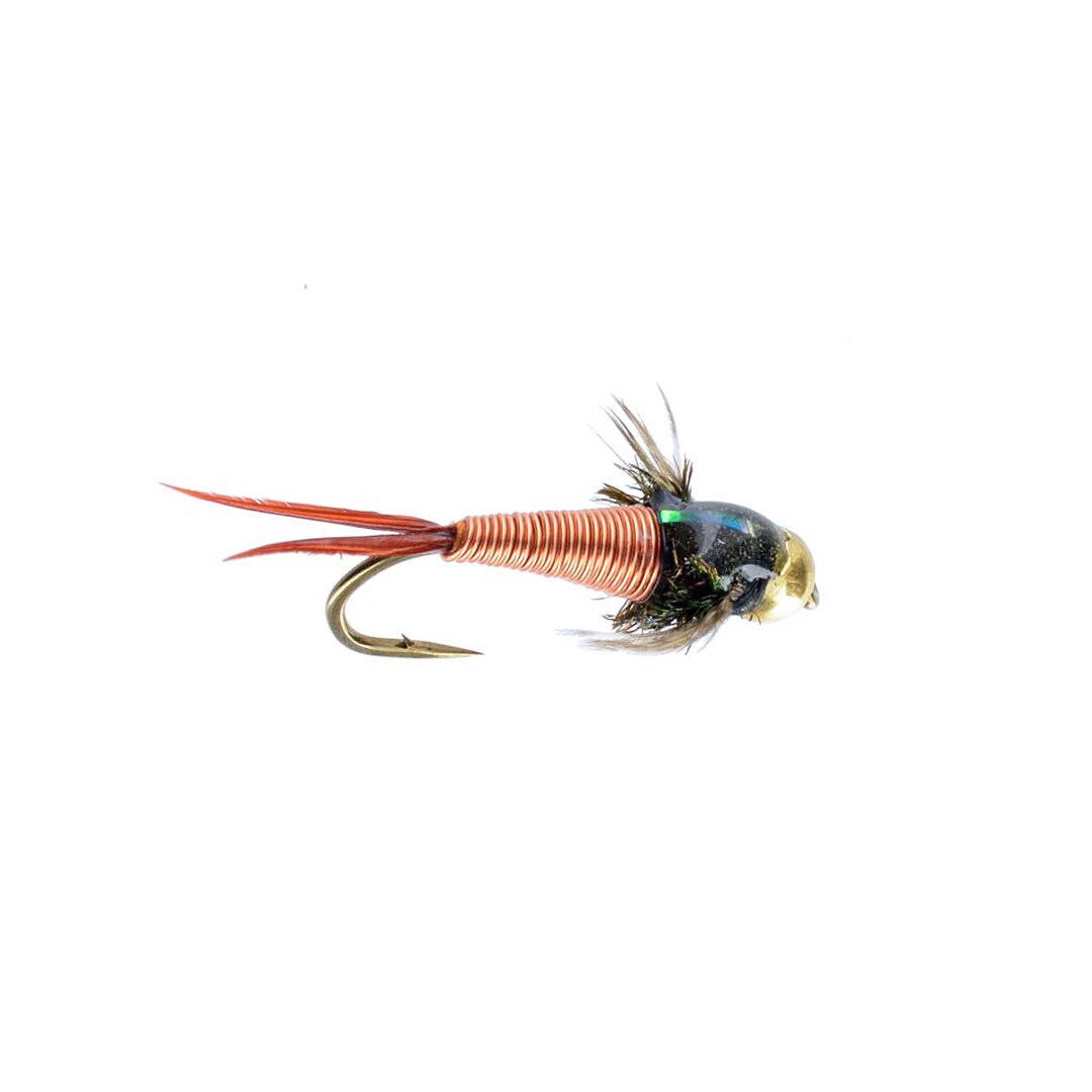 Copper John Fly Tungsten Nymph Fly Pattern Hand Tied Flies Etsy