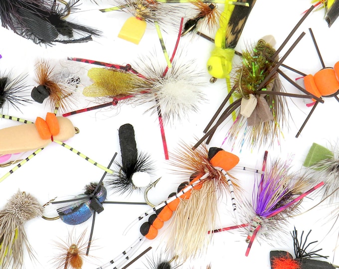 Foam Dry Fly Assortment: Terrestrial Trout Flies