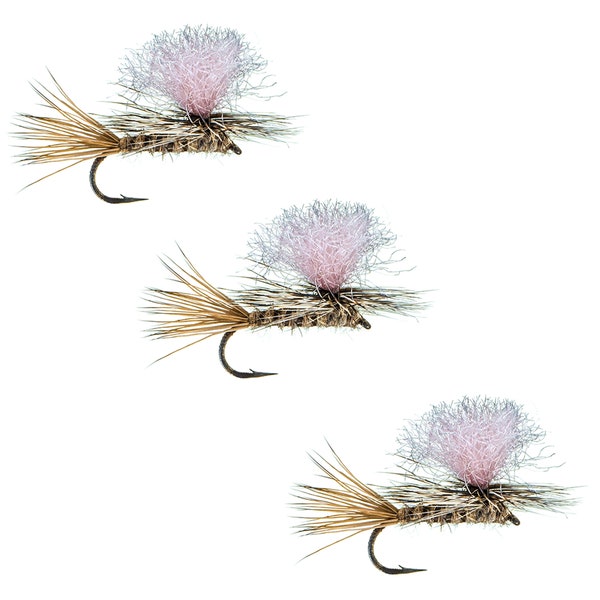 Parachute Guide's Choice Dry Fly - Attractor Dry Fly Patterns - Premium Fly Fishing Flies - Fishing Lures - Fishing Gifts - 3 Pack