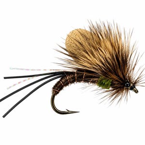 AC Caddis Dry Fly Pattern – Buggy Trout Lure, Tiemco Hook