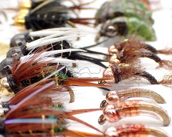 Trout Flies Assortment Fly Fishing Flies Hand Tied Flies for Fishing