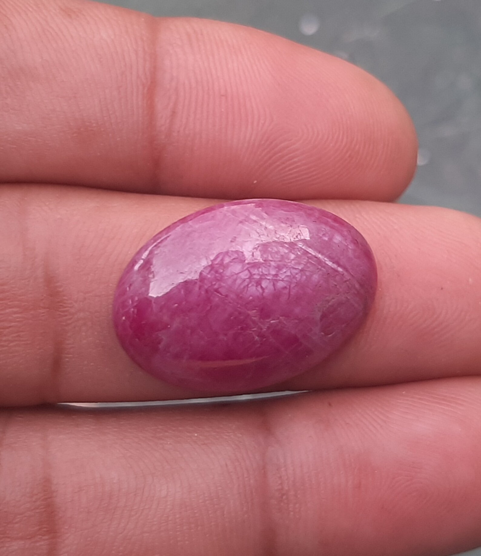 AAA Quality Natural Red Ruby Star Stone Oval Shape Red | Etsy