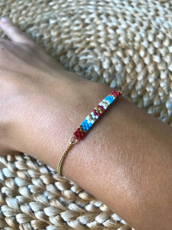 Lina Golden pearl bracelet - pearl jewelry gift