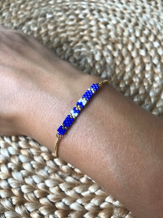 Anna Golden pearl bracelet - pearl jewelry gift