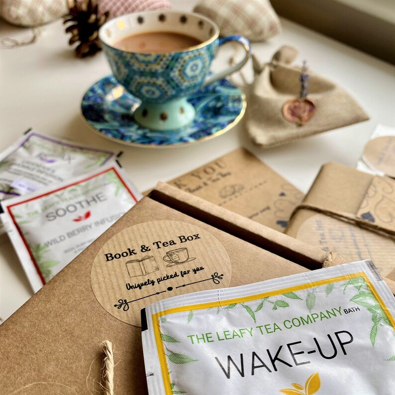 Historical Fiction Mystery Book & Tea Box Book Gift Box Etsy