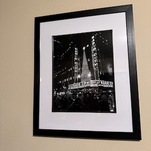 Radio City Music Hall Holiday Season New York City Christmas Photography Print Wall Art 8x10 / 11x14