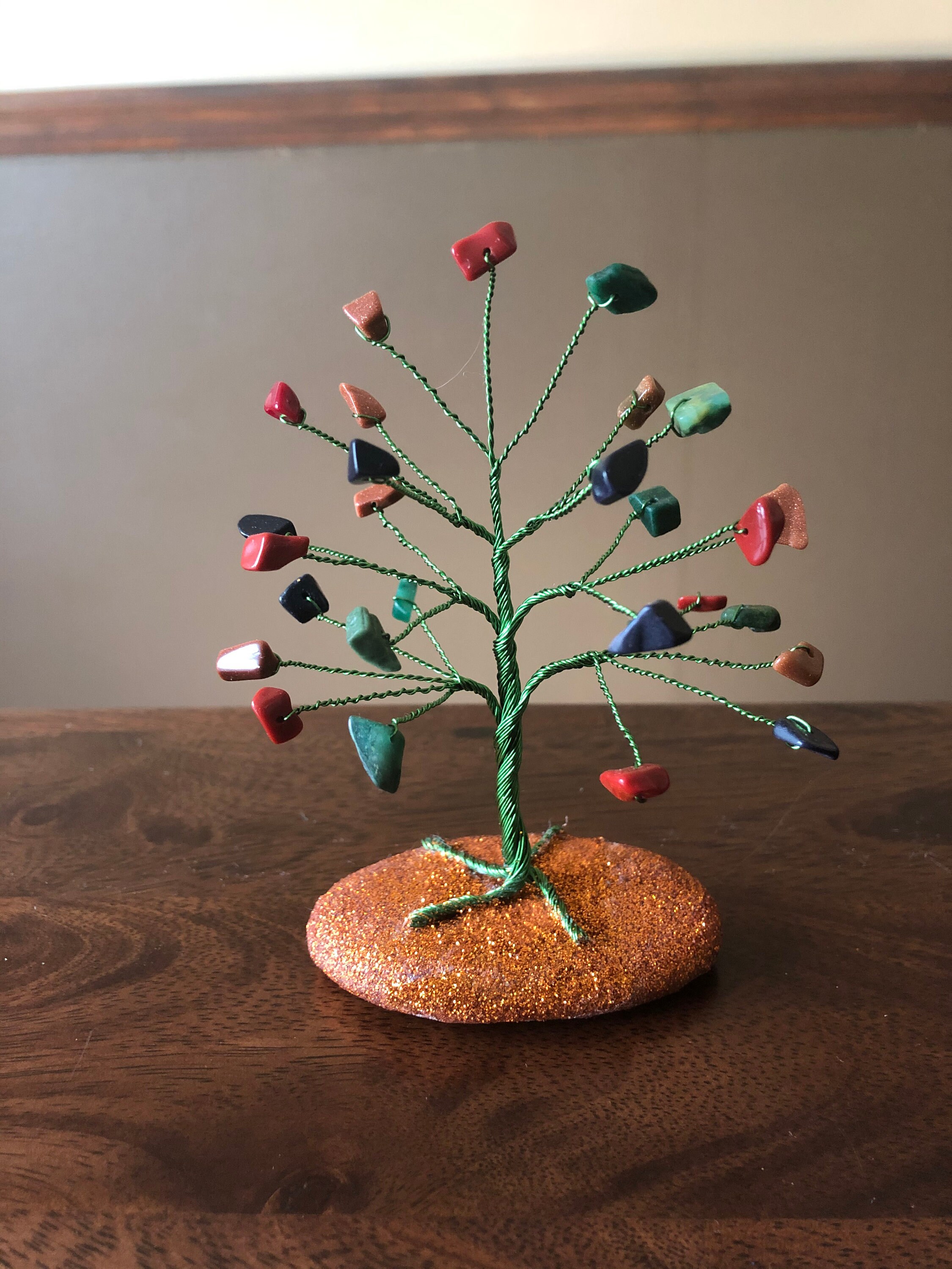 Wire wrapped tree Clearance