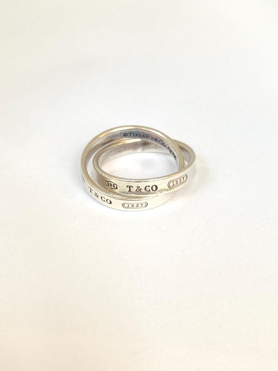 ヴィンテージ、スターリングシルバーのティファニーリング